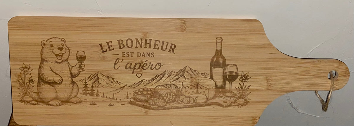 Planche apéro marmotte