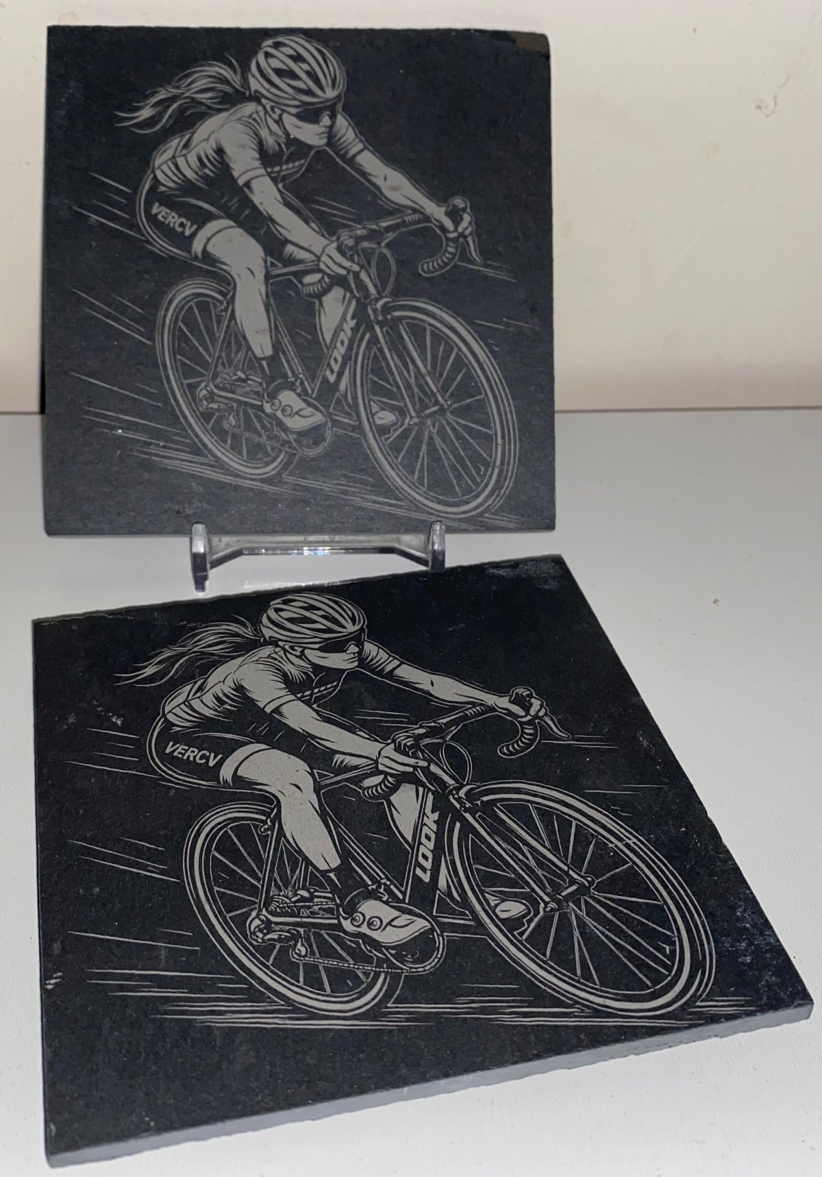 Sous verre vélo fille