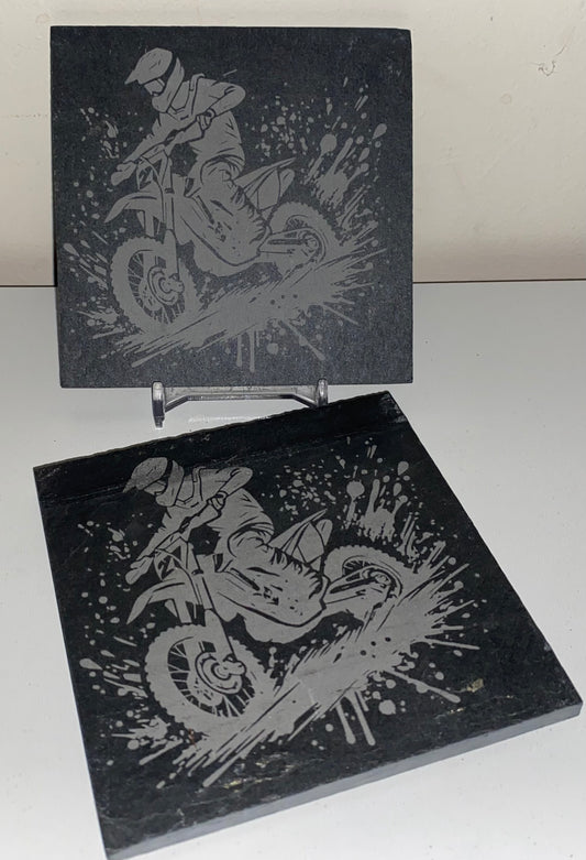 Sous verre moto cross