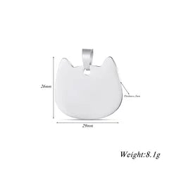 MEDAILLE TETE DE CHAT