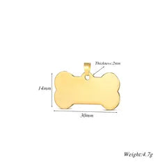 MEDAILLE PETIT OS OR