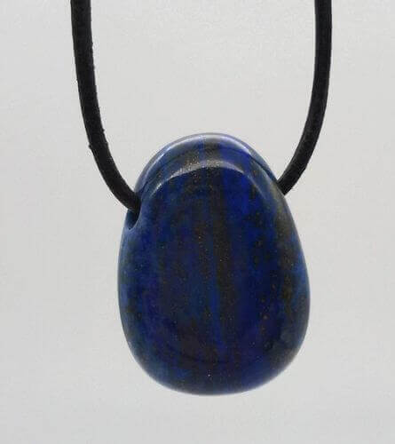 Lapis Lazuli roulée Percée 3cm